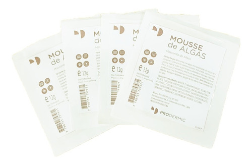 Prodermic Máscara Detox Mousse De Algas Efecto Antiage Pouch