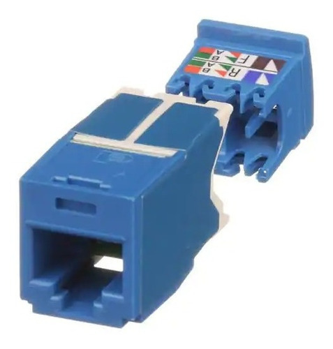 Conector Jack Panduit Cj6x88tgbu Rj45 Categoría 6a  