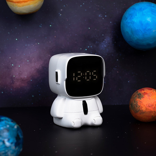 1 Despertador Inteligente Con Diseño De Astronauta De