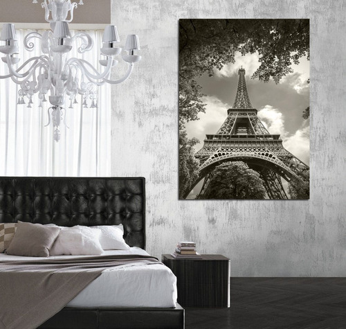 Vinilo Decorativo 20x30cm Torre Eiffel Estilo Vintage