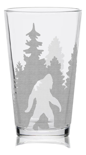 Yeti En El Bosque Grabado Con Vidrio De Pinta | ¡gran Idea D