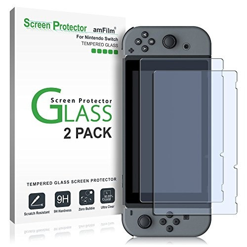 Protector De Pantalla De Cristal Templado Amfilm Para Ninten