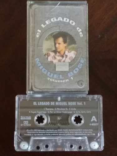 Cassette De Miguel Bosé El Legado De (59