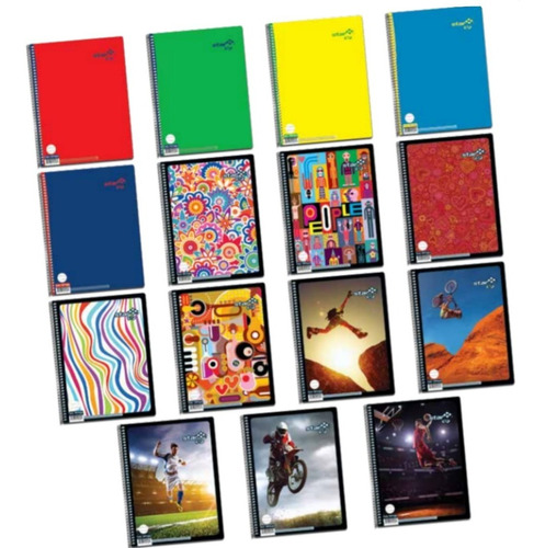 Cuaderno Estrella Profesional Raya 100h Kid 10 Pzs 