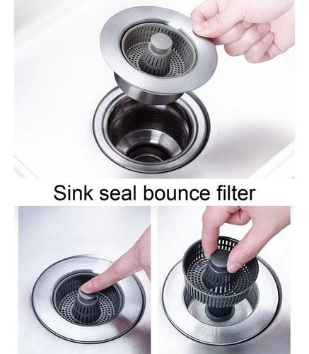 Kit De Filtro De Desagüe Para Fregadero De Cocina In1 De Ace
