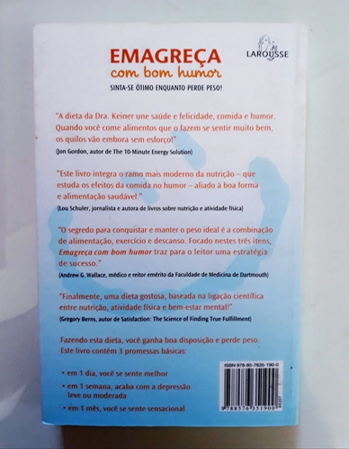 Livro: Emagreça Com Bom Humor - Susan Kleiner E Bob Condor (Usado)