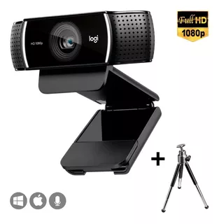 Cámara Webcam Logitech C922 Pro Hd720 60fps Stream Trípode I