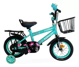 Bicicleta De Paseo Rodado 12 Infantil Bke121 Randers Canasto