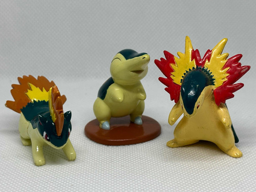 Pokémon Cyndaquil Quilava Typhlosion Figuras Tomy