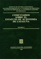 Libro Comentarios Sobre El Estatuto De Autonomia De Catal...