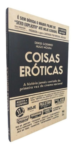 Imagem 1 de 3 de Livro Físico Coisas Eróticas Denise Godinho Hugo Moura