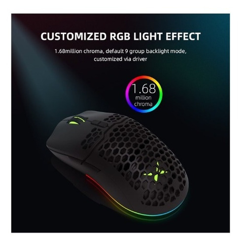 Imagen 4 de 4 de Mouse Usb Gaming M700 Black + Rgb