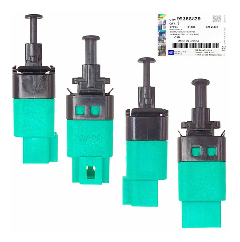 Imagen 5 de 10 de Interruptor Pedal Freno Optra 2011 2012 2013 Desing Original