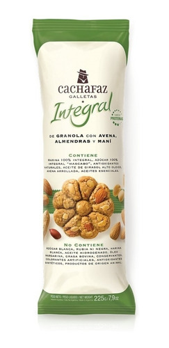 Galletitas Cachafaz Integral De Granola 225 Gr. 