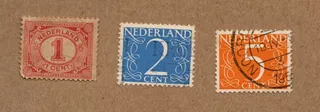Selos Da Holanda (nederland) H22 - 3 Unidades