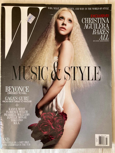 Revista W Usa / Christina Aguilera Music & Style Impecable