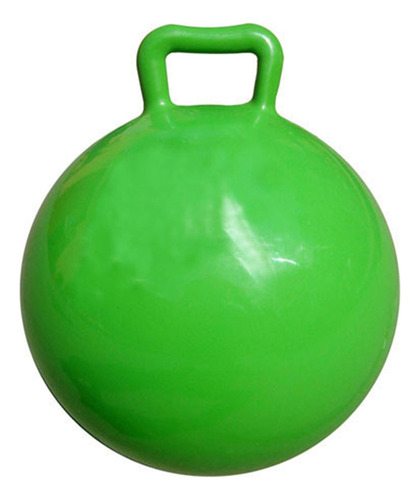 Pelota Saltarina Inflable De Color Puro Con Mango Para Ejerc