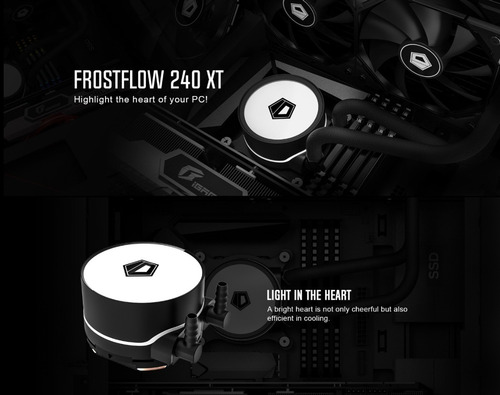 Cooler Cpu Water Cooling Id-cooling Frostflow 240x Intel Amd