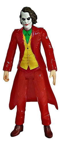 Boneco Coringa Heath Ledger Joker Articulado Luz Sons 28cm