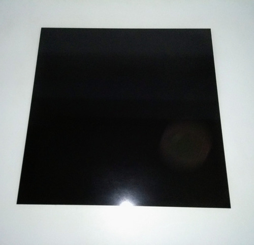 Porcelanato Pulido Rectificado Negro 60x60  