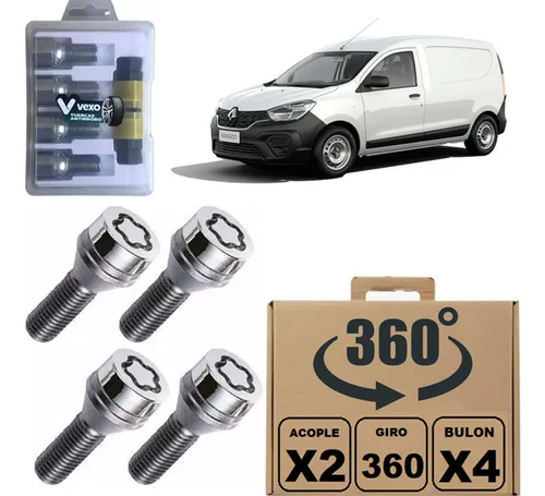 Tuercas Antirrobo Renault Kangoo Express 2021 2022 2023 2024