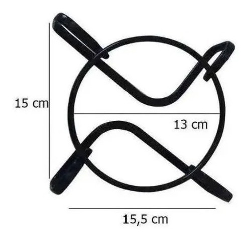 Imagem 1 de 1 de Grelha Grade Trempe Peças Cooktop Fogão Itatiaia