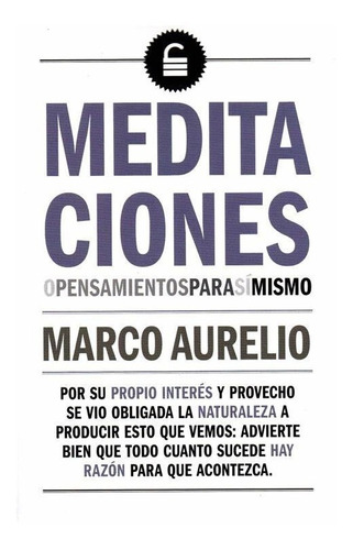 Meditaciones-marco Aurelio