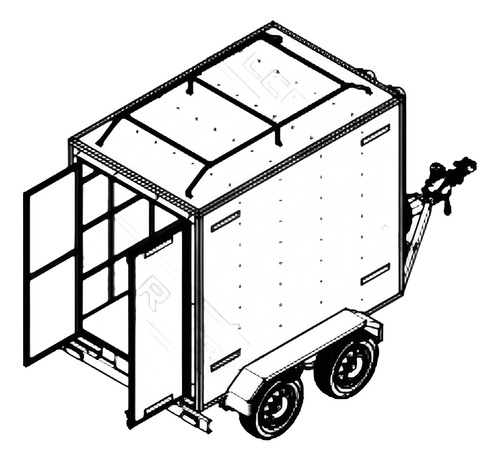 Guia Construção Trailer Carretinha/reboque Trucada Baú