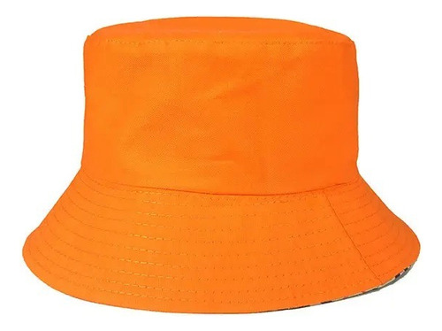 Gorro Pesquero Pescador Doble Faz Bucket Hat Sombrero Sol