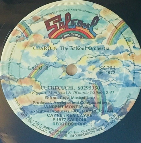 Compacto  Charo & The Salsoul Orchestra - Dance A Litttle