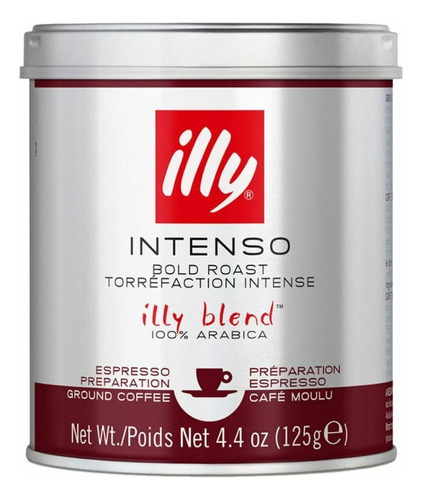 Illy Café Molido Tueste Intenso 125g