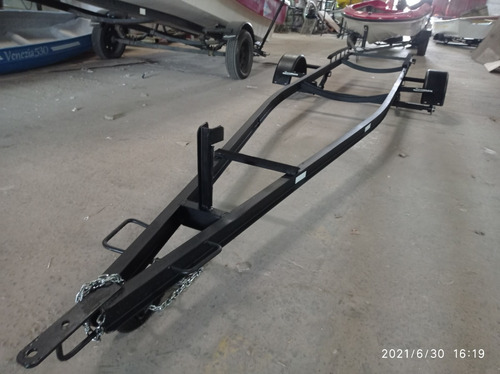 Imagen 8 de 19 de Trailer Seamax Piraguones Canobotes H/300 Kg Homologable