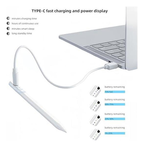 Butifylife Smart Stylus Pen Con Rechazo De Palma Y Punta Pro