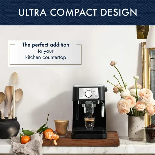Máquina De Café Espresso De'longhi Stilosa Ec260bk Con Bomba