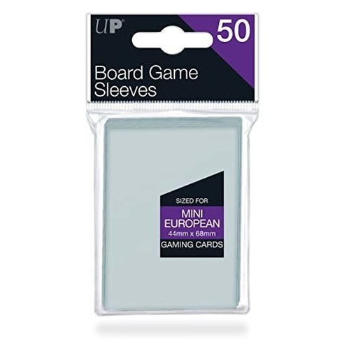 Funda Juegos Tablero Mini Europeo 50 Uds, Transparente