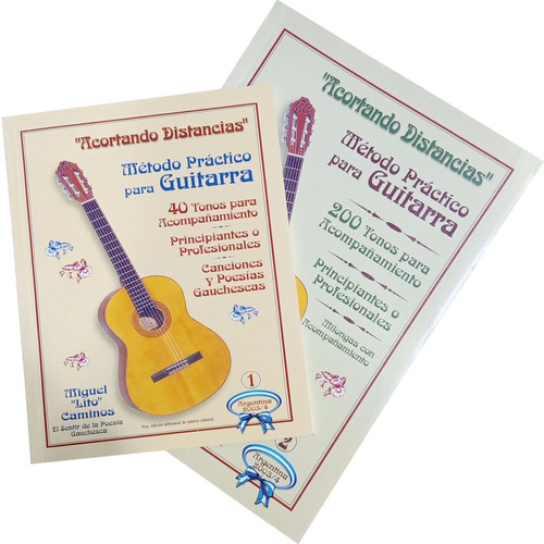 Método Practico Para Guitarra Acortando Distancias Vol 1 Y 2