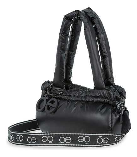 Bolsa Lady Bag Cloe Gafila Grande Color Negro