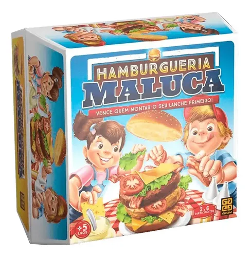 Jogo Hamburgueria Maluca Grow