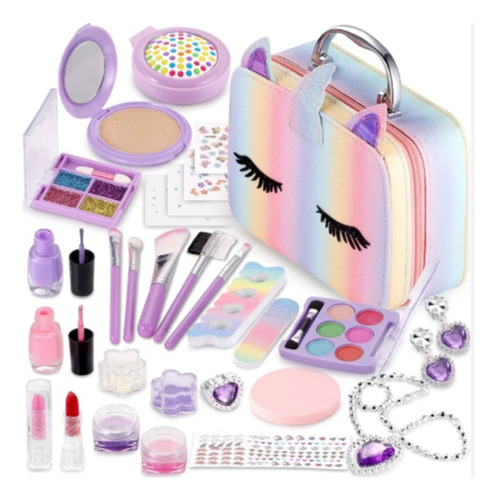 Valija Maquillaje Infantil Unicornio