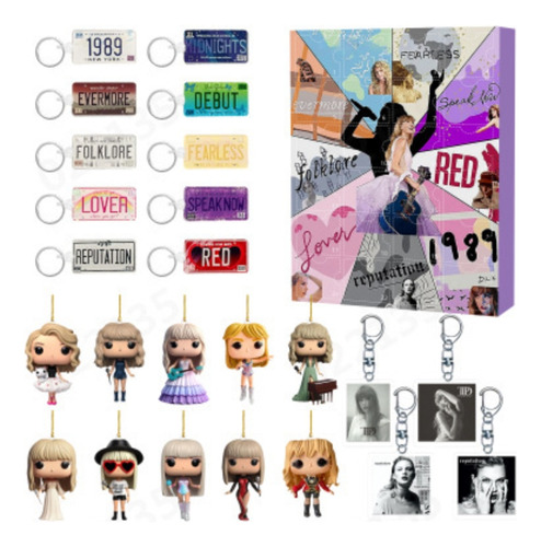 Calendario De Adviento Navideño Taylor 24 Days Blind Box, Mo