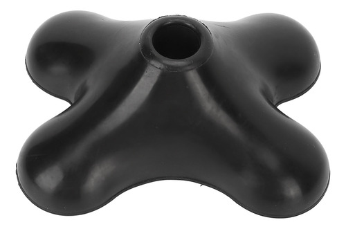 Goma Cuádruple Gruesa Con Punta De Bastón, 19 Mm, Antidesliz