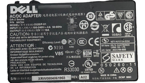 Eliminador De Corriente Original Pc Dell 745 Y 755 (Reacondicionado)