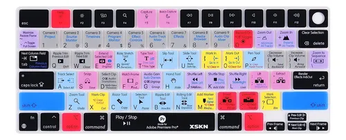 Protector Teclas Premiere Pro Para Macbook Pro A2442 2021
