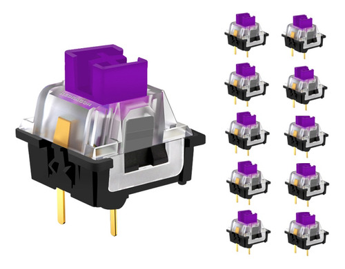 Switch Redragon Outemu Purple Roxo Teclado Mecânico Kit C/10