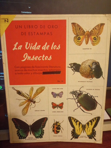 La Vida De Los Insectos: Un Libro De Oro De Estampas