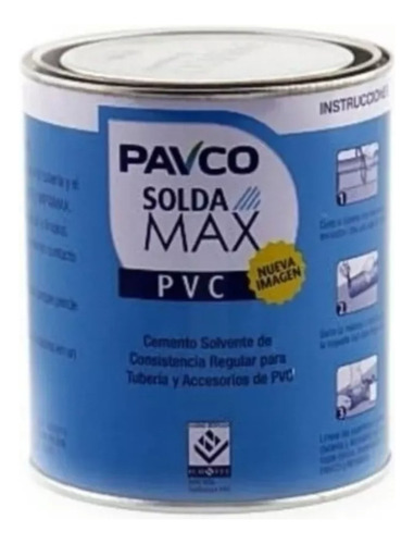 Pega Para Tuberías Y Accesorios Pvc Pavco 1/4 Original