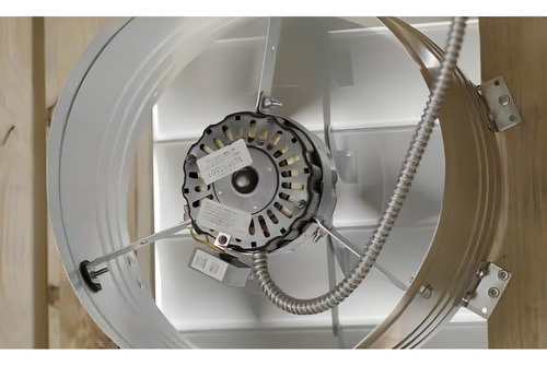 Ventilador Eléctrico Para Ático Master Flow 1450 Cfm Silver Diámetro 38 Cm