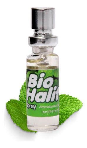 Bio Halitz Spray Menta Bucal 6ml Natuflores Hálito Fresco
