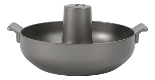 Beijing Cordero Hotpot Aluminio Sopa Tradicional Olla Gris