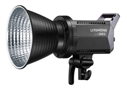 Kit De 2 Luces Led Bicolor Con Soportes Y Cajas De Luz Godox Color de la estructura Negro